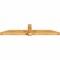 Ekena Millwork Eugene Rough Sawn Timber Gable Bracket, Western Red Cedar, 96"W x 20"H x 6"D x 6"F, 5/12 Pitch GBW096X20X0606EUG00RWR - alternate 3
